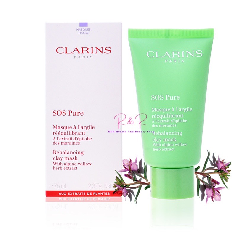 CLARINS SOS MASK PURTE NORMAL COMB SKIN  75 ML