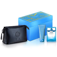 SET VERSACE MEN EAU FRAICHE EDT  100ML +SG 100+ B