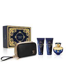 SET VERSACE POUR FEMME DYLAN BLUE EDP 100 ML +BL 100+SH 100 ML