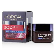 [LOREAL] كريم LOREAL REVITALIFT LASER X3  NUIT  50ML