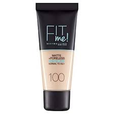 [MAYBELLINE] كريم اساس  MAYBELLINE  FIT ME  MATTE    100