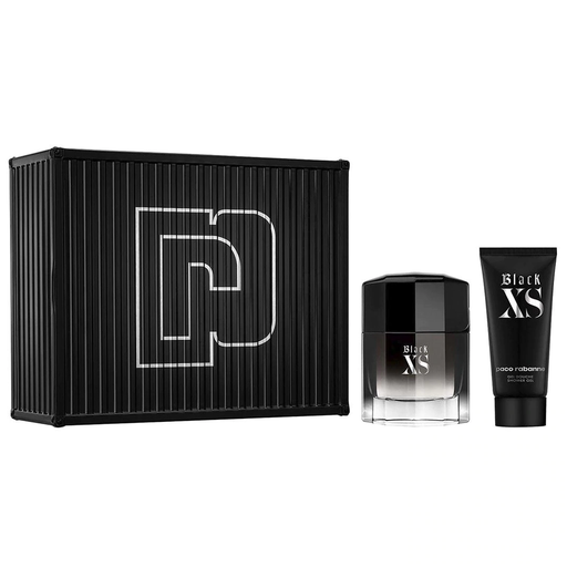 [PAC RABANNEO RABANNE ] SET XS BLACK EXCESS EDT 100 M+SHOWERGEL 100ML