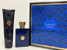 [VERSACE] SET  V S  POUR HOMME  DYLAN BLUE  EDT 100 ML + SH 150 ML