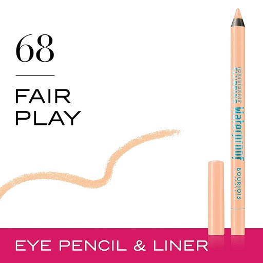 [BOURJOIS] قلم عيون برجوا  CONTOUR CLUBB WP  68