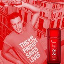 [CAROLINA HERRERA] 212 VIP BLACK MEN  EDT  100 ML