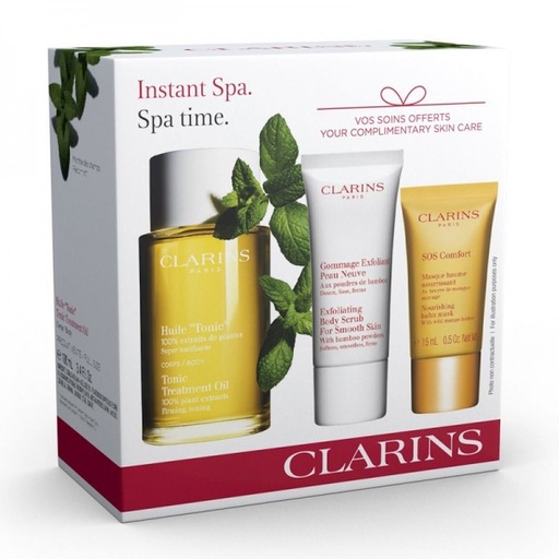 [CLARINS] SET CLARINS INSTANT SPA TIME