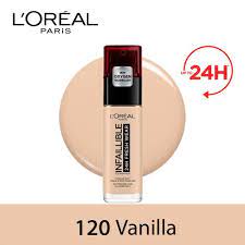 [LOREAL] كريم اساس لوريال INFAILLIBLE 24H FRESH WEAR 120