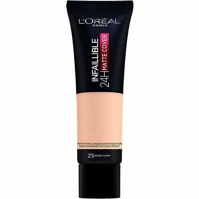 [LOREAL] كريم اساس لوريال INFAILLIBLE 24H MATTE COVER  25