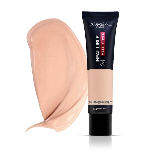 [LOREAL] كريم اساس لوريال INFAILLIBLE 24H MATTE COVER  110