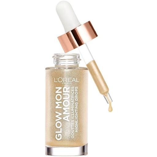 [LOREAL] اضاءة لوريال GLOW MON AMOUR LIQUID HIGHLIGHTER  01