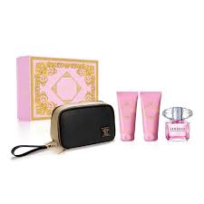 SET VERSACE BRIGHT CRYSTAL EDT 90 ML +BL 100 ML+SH 100 ML+BIG